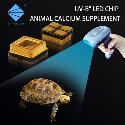 LED SMD in ceramica UVB LED CHIP 290nm 300nm 310MN 315nm 3535 Chip Led per integratori di calcio per animali