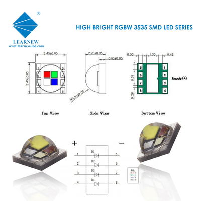 4W di alta potenza 3535 SMD LED chip RGBW per luci da palcoscenico illuminazione cittadina illuminazione paesaggistica LED