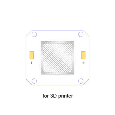 stampante UV di 20W 385nm LED Chips For 3D, un chip ad alta densità di 4046 PANNOCCHIE LED