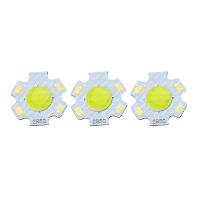2011series  7w 10v high efficiency 120-140lm/w Led Cob Chips Mirror Substrate Led Cob Chip