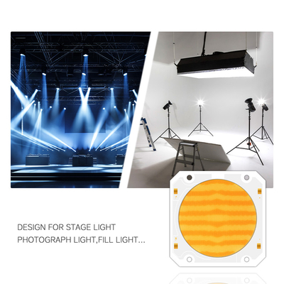 Potenza elevata Bi Color 300W 6060 Flip Chip Custom Cob Led Chip Per Commercial Led Light Stage Light