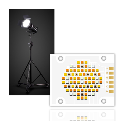 180W RGBCW COB LED chip per luci fotografiche 5 colori in 1 EMIT SIZE 32MM Alta CRI 95
