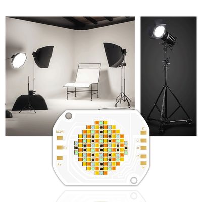 Chip LED COB da 350W 2700K-6500K RGBCW a colori completi sintonizzabili con angolo di visione di 120° per luci da palcoscenico e fotografia