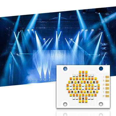 Chip LED COB RGBWC a cinque colori da 180W 300W con tensione di ingresso 21-24V e angolo di visione di 120° per illuminazione fotografica