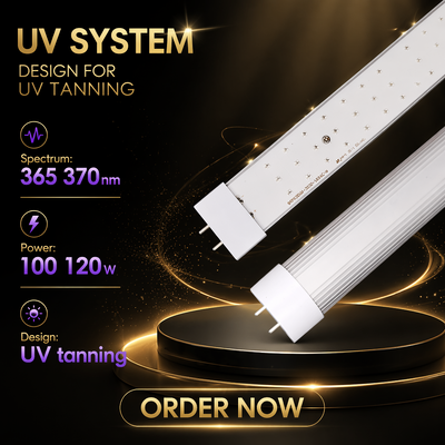 LEARNEW LED UV ad alta potenza da 100W a 120W da 365-370nm per il trattamento della pelle