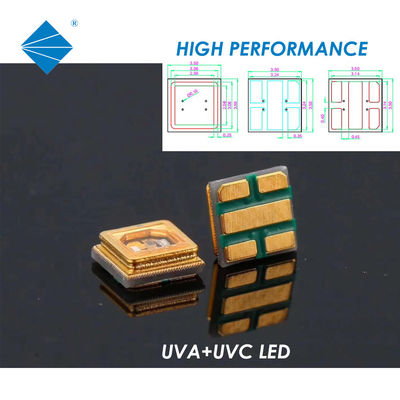 3.5*3.5mm mini SMD LED 3-5mw 0.5w SMD LED UV-C per la sterilizzazione di superficie