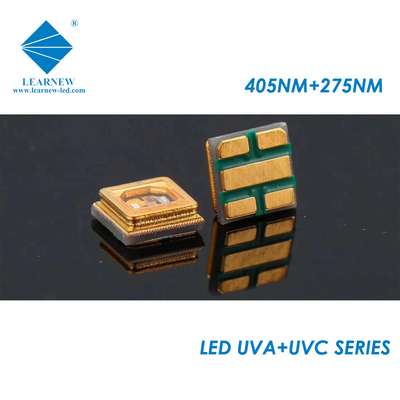 LENTE UV-C DI VETRO di QUARZO del chip della PANNOCCHIA SMD di serie 0.5w 265-285nm 395-405nm 3535 di UVA