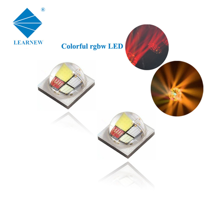 4W High Power SMD3535 RGBW 350mA 620-630nm 520-530nm 460-470nm 3000K Con luci da palco