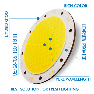 4000W 6000W Flip COB LED Chips 2700-6500K 45-50V Per l'illuminazione esterna