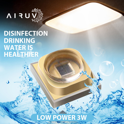 Alto chip ottico 254nm UV-C 270nm principale uv 280nm 1W porpora 3W di potere UVA UVB LED