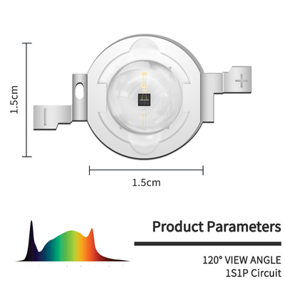 Diodo a LED ad alta luminosità Smd Ir 2w 0.5w 0.3w 0.2w 5050smd per la stampa 3D a luce rossa