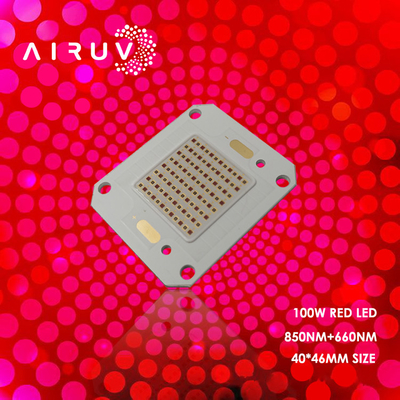 Fabbrica di Shenzhen 3535 4046 taglia 100w 660nm 150w HIGH POWER IR LED COB Chip per la protezione della pelle Realtà virtuale