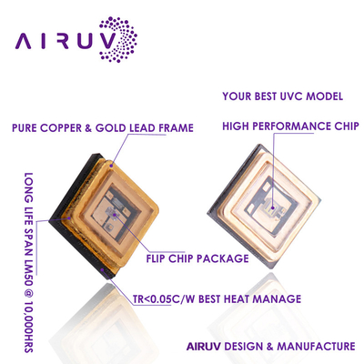 4046 3535 3838 UV LED Chip 20w 50w 100w LED ad alta densità e intensità COB