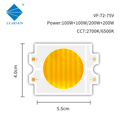 2700k 6500k regolabile Cct Led Cob 100w+100w 200w+200w Bi Color Dual Color Cob Lampada per fotografia