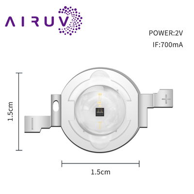 Potenza elevata 2w Emittente di chip di diodo a infrarossi 940nm Potenza ottica 950-1100mW VF 2.0-2.4V