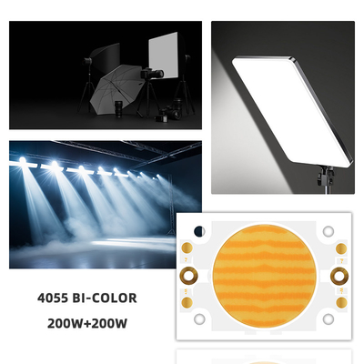 Personalizzazione 200w 4055 Dual Color Cob Led con 200W 200W Power e Bianco 2600k 6500k