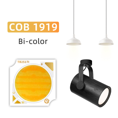 18W 25W doppio colore COB LED Chip 2800k 6500k 1919 LED COB lampada fotografica regolabile