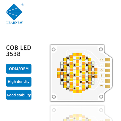 90 LM/W 350W Cinque colori COB LED Chip 620nm/460nm/520nm/2700K/6500K Dimensione di emissione 26mm CRI 95 angolo di visione 120 CCT