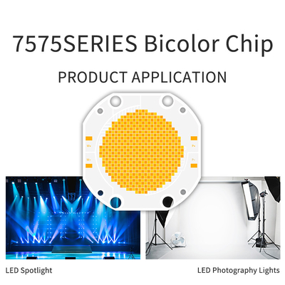 600w + 600w Chip LED a doppio colore 7575 Dimmabile 2700-6500k 54v 60v Per la luce fotografica