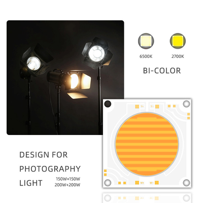 5454 Dimmabile 200w 150w Cob Led Chip Dual Color Temperatura 2700k 6500k 51-53v 57-60v