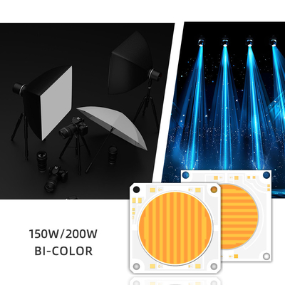 5454 Dimmabile 200w 150w Cob Led Chip Dual Color Temperatura 2700k 6500k 51-53v 57-60v