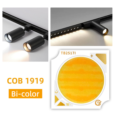 Bicolore COB LED 1919 18W 25W 30W con CCT 620nm/460nm/520nm e VF 36-38V