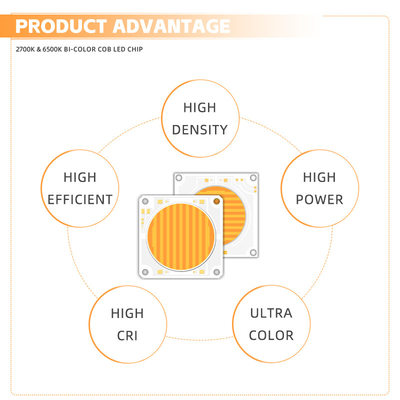 Bicolore 2700-6500K Alta CRI Ra>95 LED COB CHIP Alta potenza 150W+150W 200W+200W per luce fotografica Luce video