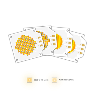 2700k 6500k CCT regolabile LED COB 500W 200W Alta potenza Ra95 Ra97 COB LED Chip per lampada fotografica