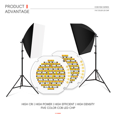 Chip in ceramica SMD Led R50 personalizzato 2700K 6500K 300W-70W Angolo speciale 30 60 90 120 gradi IF 1-4A VF 42-46V