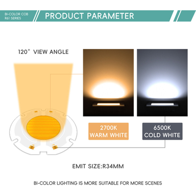 200W Chip 6060 LED COB Chip per la luce fotografica VF42-46V 51-53V LM/W 95