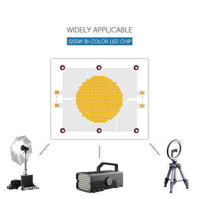 2700K 6500K Due colori LED ad alta potenza COB 1200W COB LED luce fotografica