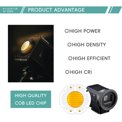 chip bi colorato ad alta potenza 200W 6060 led cob chip per luce fotografica