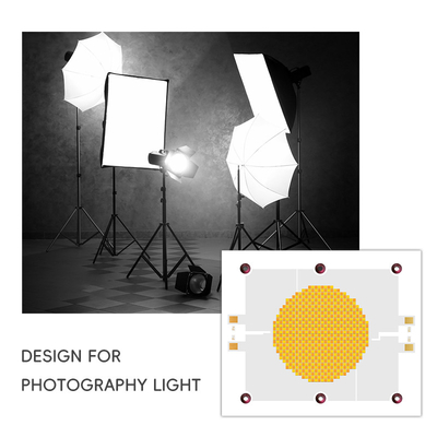 High Power COB LED Chip 1200W Bi color 2800k 6500k LED COB Chip per lampada fotografica