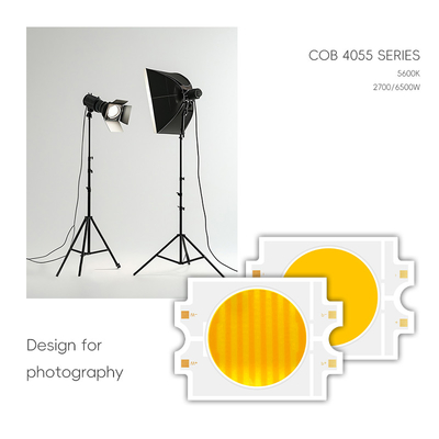 40x55mm COB Light Board LED Sorgente di luce di superficie Fredda e calda Bianco naturale Blu Rosso 75V 300W Led Chip