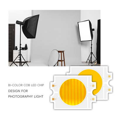 2700K+6500K 4055 CSP LED Cob Chip sintonizzabile Bi Color 100W 200W 300W COB LED Modulo CRI95