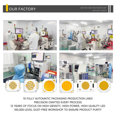 Dual CCT 2700K+6500k Bicolore Caldo+Fresco Bianco CRI 70 80 90 95 Alta Potenza 100W 200W 300W COB LED Chip Bicolore