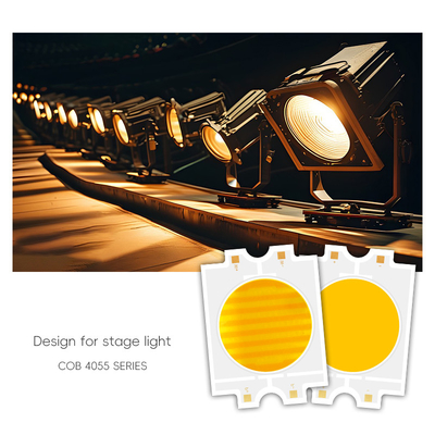 Tensione costante DC 75V LED a doppio colore COB 4055 Bi Color 2700K+6500K Alta potenza 300W COB LED