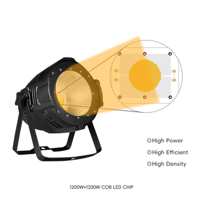 2400W COB Bi-Color 2700K 6500K CCT Alta potenza 1200W+1200W COB 120mm*100mm LED Chip Modulo CRI 95+ per l'illuminazione fotografica