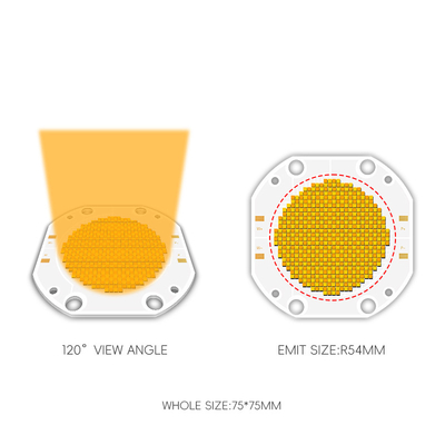 Chip LED COB 600W ad alta potenza CRI 95 2700K 6500K bicolore, modulo PCB per luce fotografica di riempimento video a LED