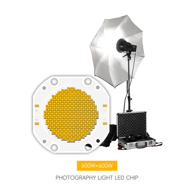 Prezzo di fabbrica 75*75 60V 600W+600W LED doppio CCT COB Bi Color COB LED Chip High Power COB LED