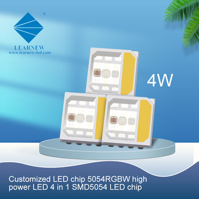 Chip LED RGBW SMD 5054 2W 3W 4W 120 gradi SANAN