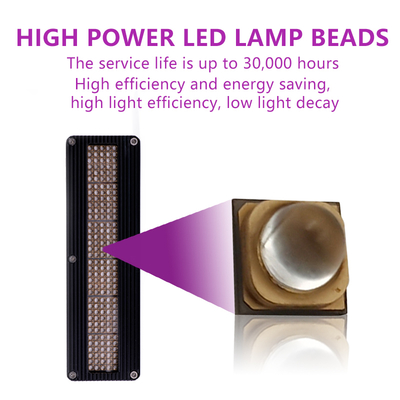 3W UVA LED Chip 365nm Lunghezza d'onda 3.8x3.8mm Dimensione