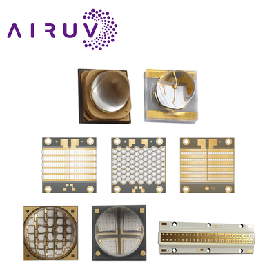 3.5x3.5mm UV LED Chip 1W-50W 300-385nm per la cura medica