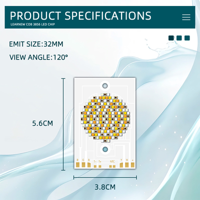 300W 500W COB LED Chip 110LM/W RGBCW per luci fotografiche
