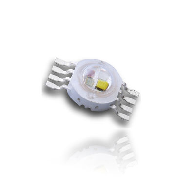 Epistar Epiled 3W High Power RGB LED Diode with 50000 Hours Life Span 350-700mA Current and R=620-630nm G=520-530nm B=460-470nm Wavelength