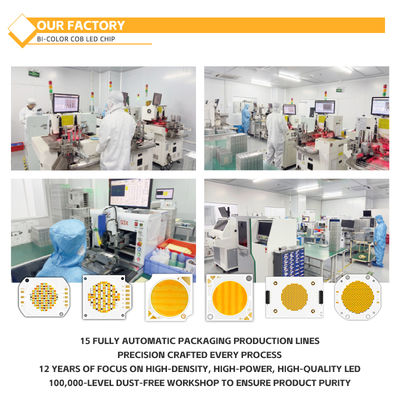 2828 Series High Power COB LED Chip 30W-80W with 120-140lm/w for LED Downlight and Car Light