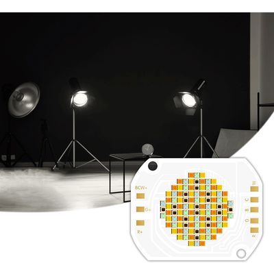 Chip LED COB da 350W 2700K-6500K RGBCW a colori completi sintonizzabili con angolo di visione di 120° per luci da palcoscenico e fotografia