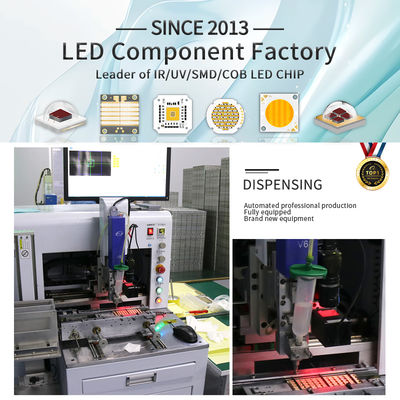 Chip LED COB RGBWW 5-in-1 da 300W 500W 460/520/620NM per illuminazione scenica e progetti fai-da-te