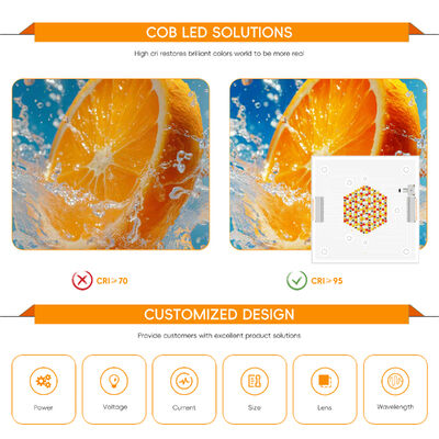 Chip a LED COB multiuso da 2100 W con tensione di ingresso da 80 a 86 V e 10000 ore di lavoro per illuminazione da palcoscenico e fotografica