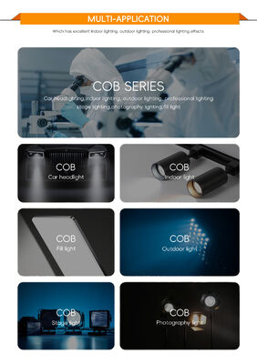 Chip LED COB ad alta efficienza da 2100W con garanzia di 3 anni e tensione di ingresso da 80 a 86V per illuminazione fotografica